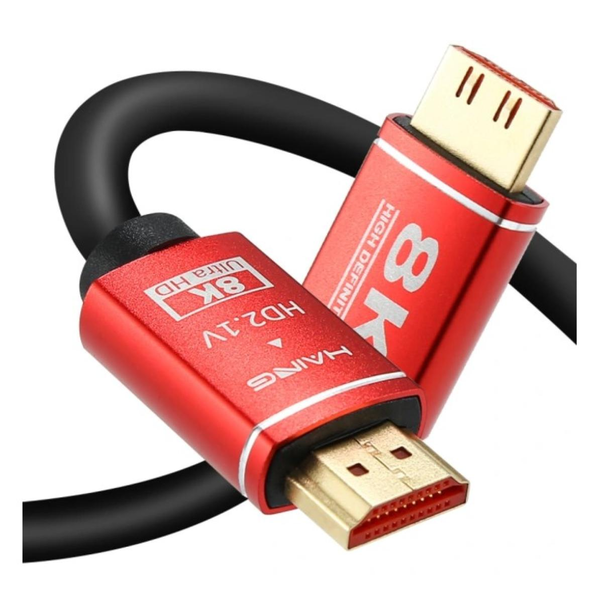HAING HD8K01 8K High Speed HDMI 2.1 HDTV Cable with Ethernet 1.5M HAING HD8K01 8K High Speed HDMI 2.1 HDTV Cable with Ethernet 1.5M